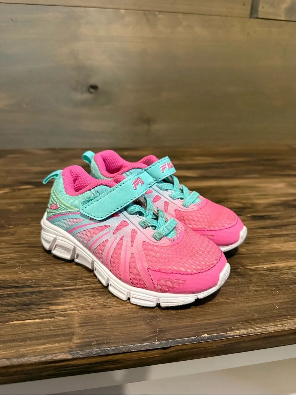 Toddler size 8 Adidas ASICS bundle of shoes